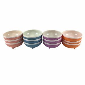 Vintage Bolero Therm-O-Ware Bowls Set Of 12 60s